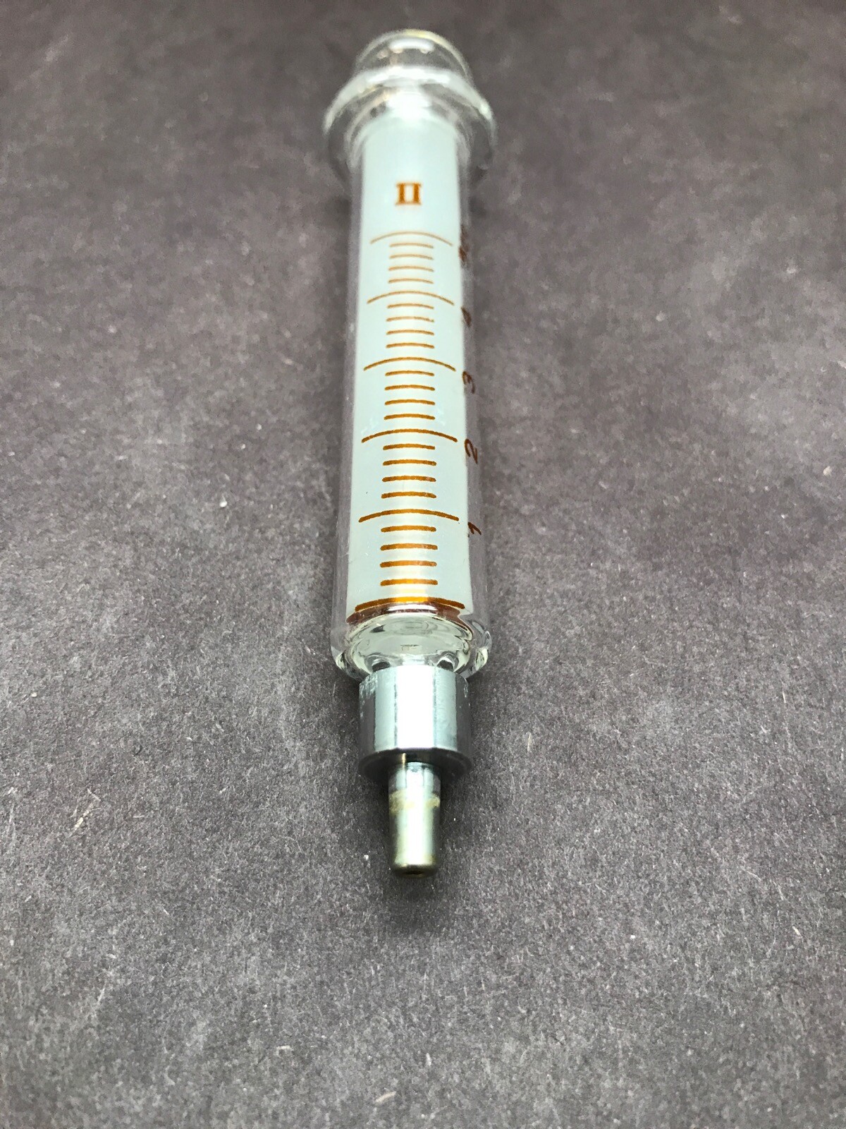 POPPER Micro-Mate Interchangeable 5cc Glass Graduated Slip Tip Syringe