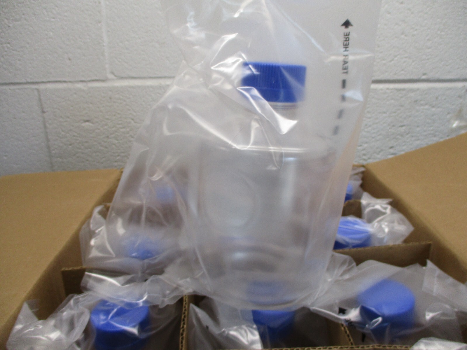 CASE OF 12 FISHERBRAND FB12566516 1000ML FILTER RECEIVER AND STORAGE BOTTLES