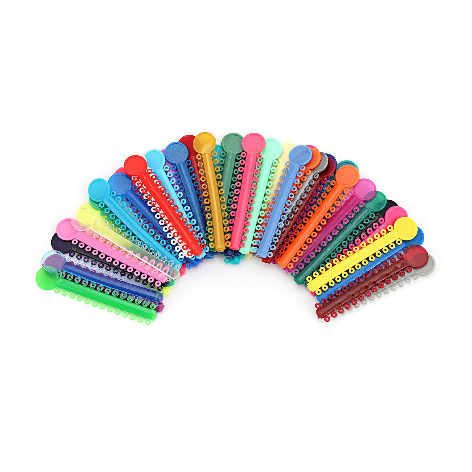 1Pack Dental Orthodontic Ligature Ties Multi Color High Strength and Elasticity