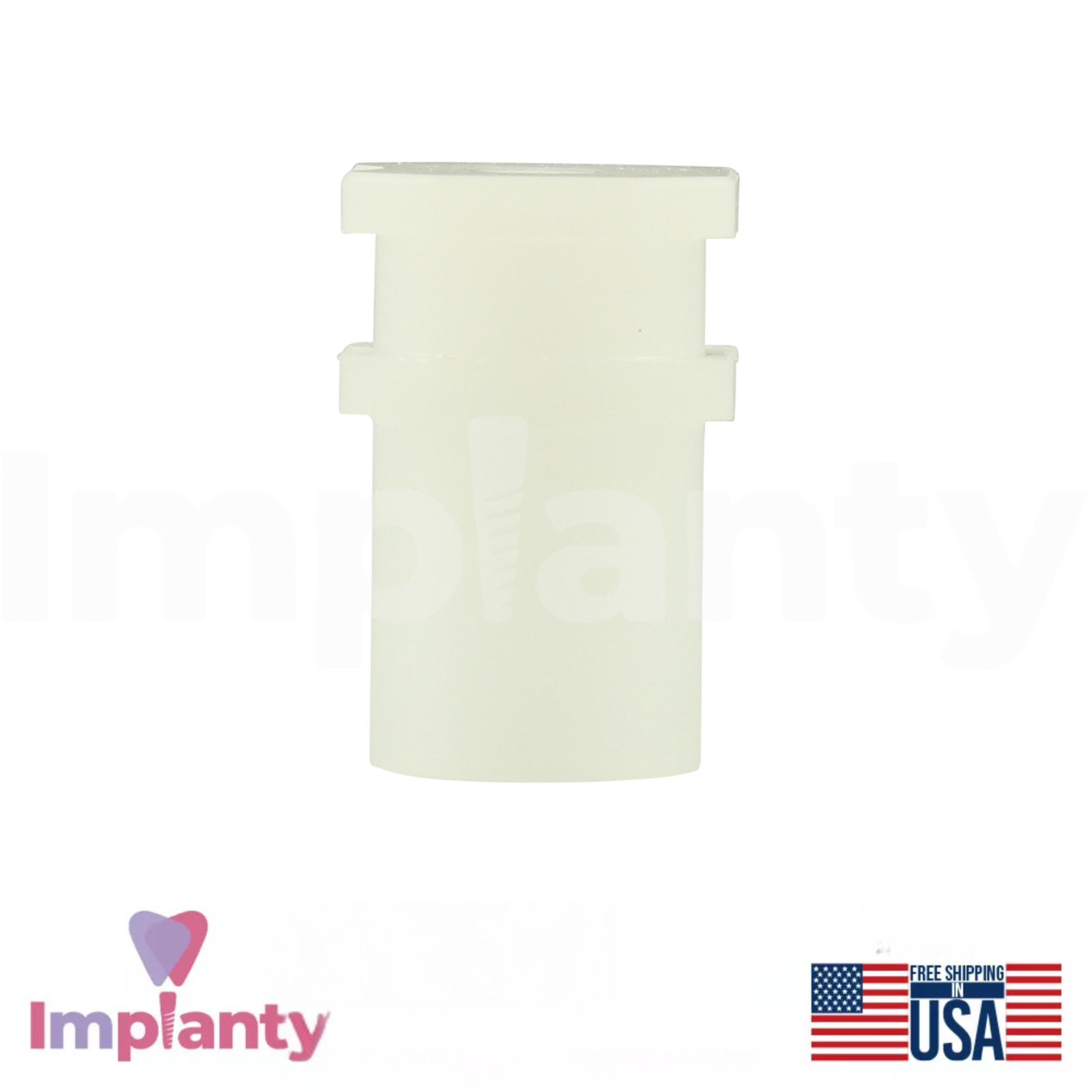5x GDT Straight Dental Anatomic Impression Snap-on Closed Tray Int Hex 2.42mm
