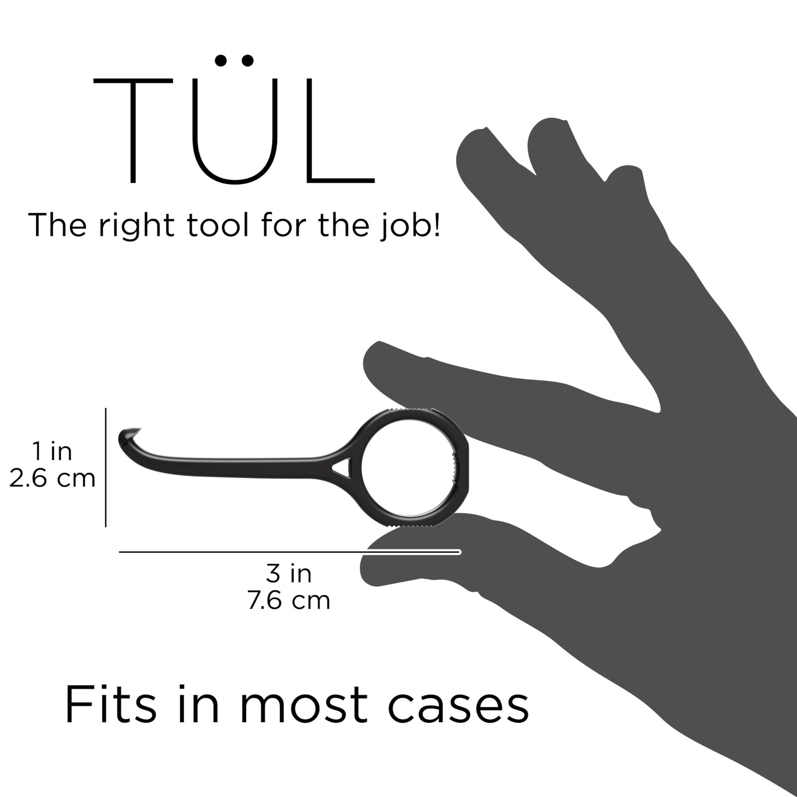 TÜL | Only Invisalign Remover Tool Made in the USA | Lifetime Black 2 Pack