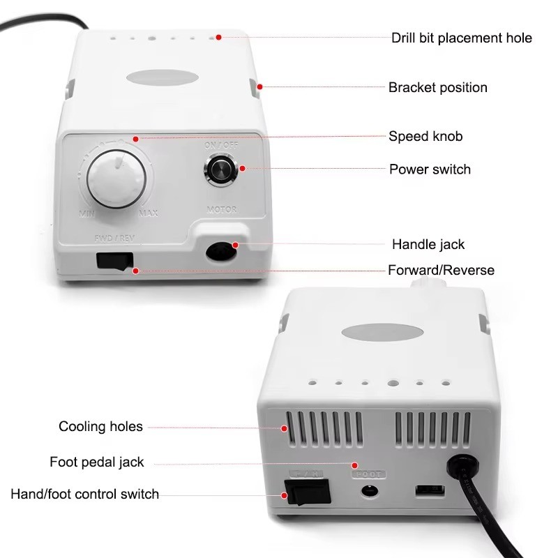 Marathon M4 Brush Micromotor For Cutting Grinding And Polishing #RPM 45000