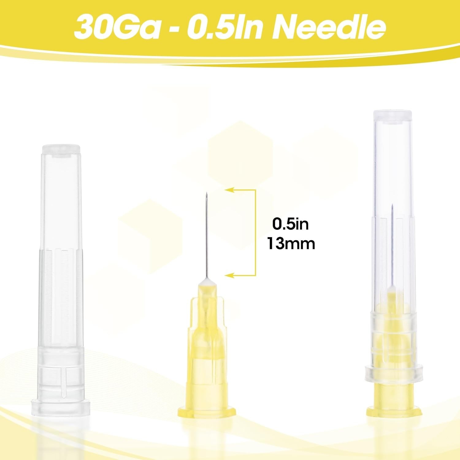 Durable 30G Disposable Needles with Caps – Perfect for All Liquid Dispensing