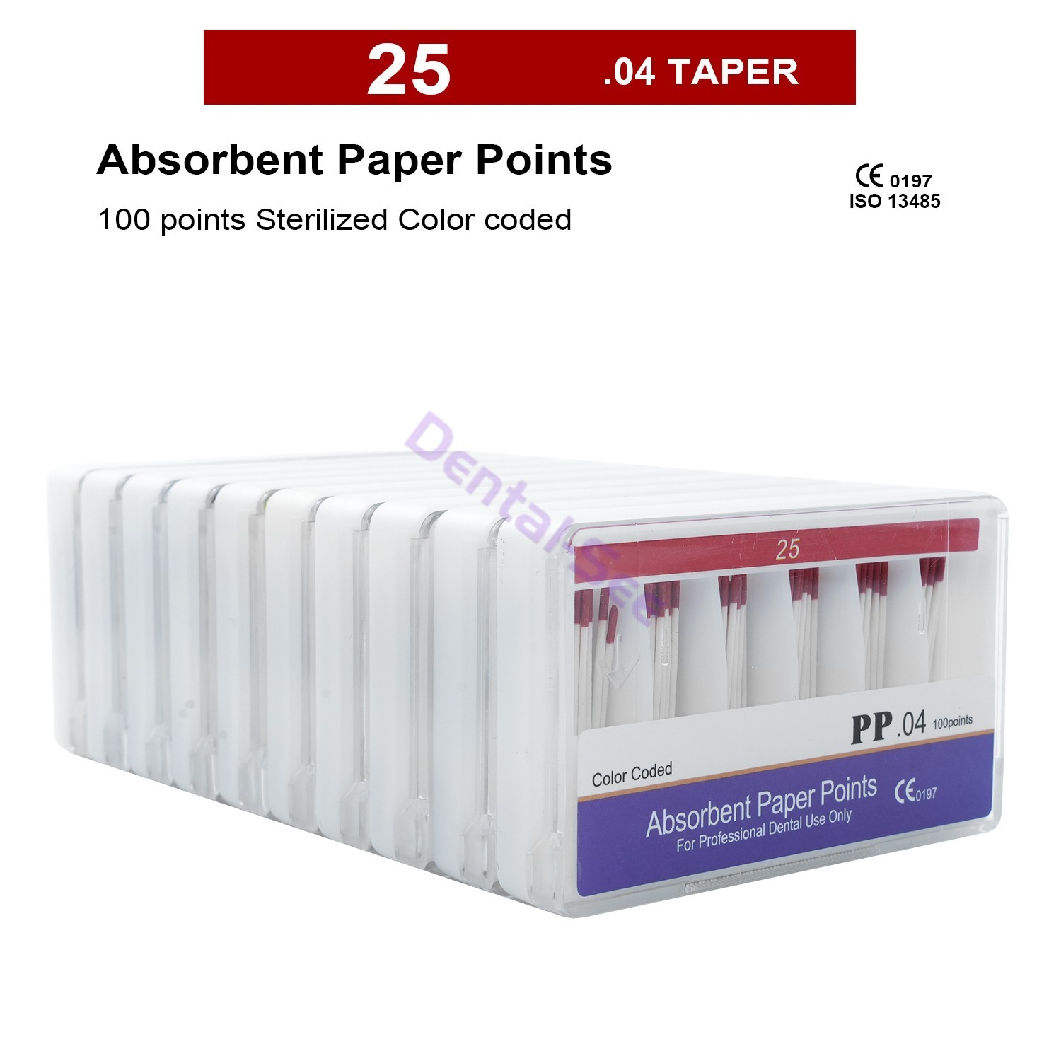 10Box Dental Endodontic Absorbent Paper Points Tips 15-40# 02 04 06