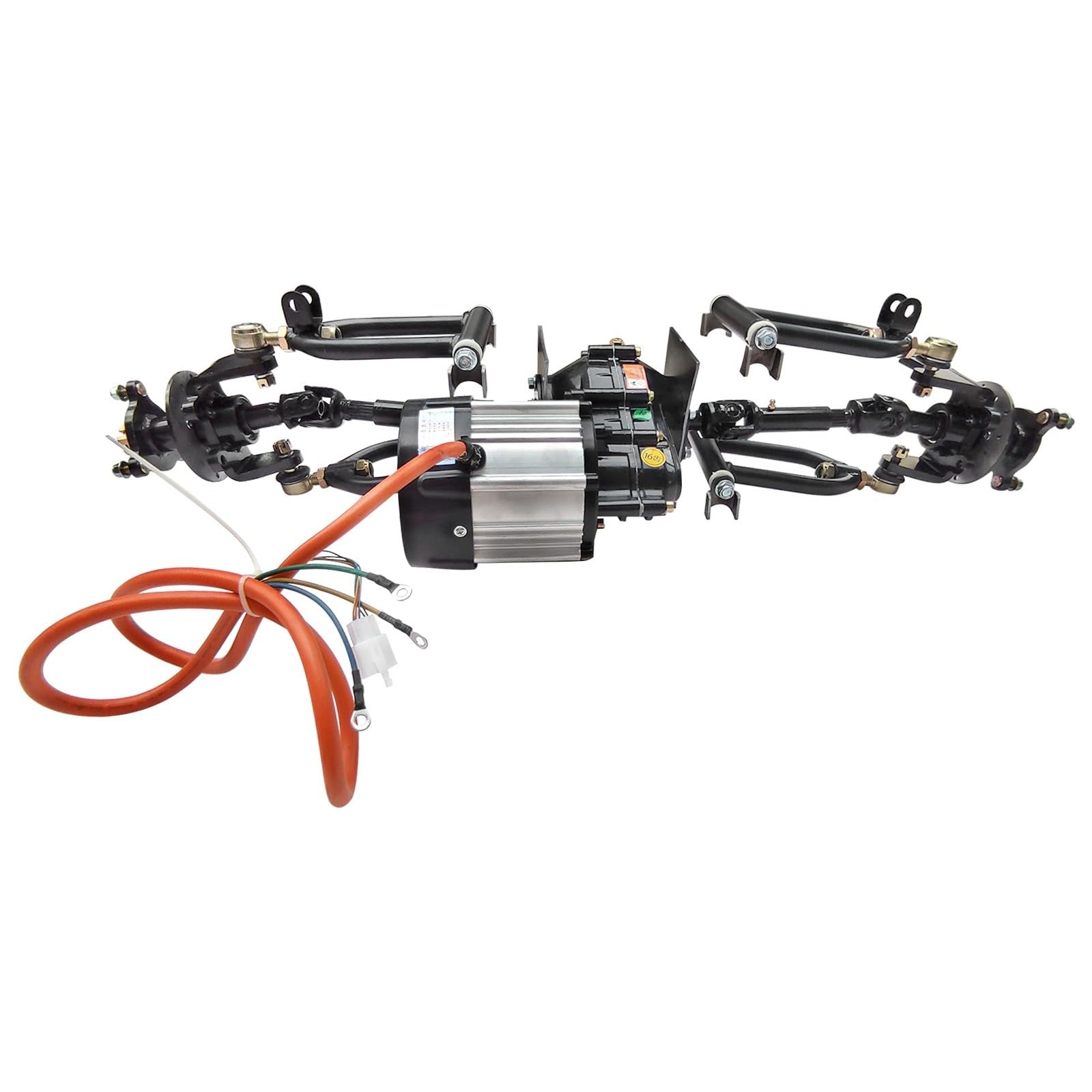 36V 1000W Brushless Differential Motor Axle Suspension Tie Rod Kit ATV Go Kart