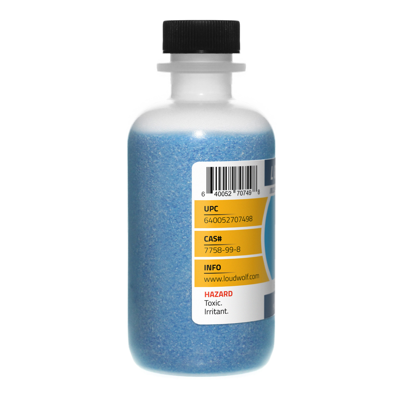 Copper Sulfate, 6oz, General Purpose Grade, Sturdy Bottle SHIPS SAME DAY