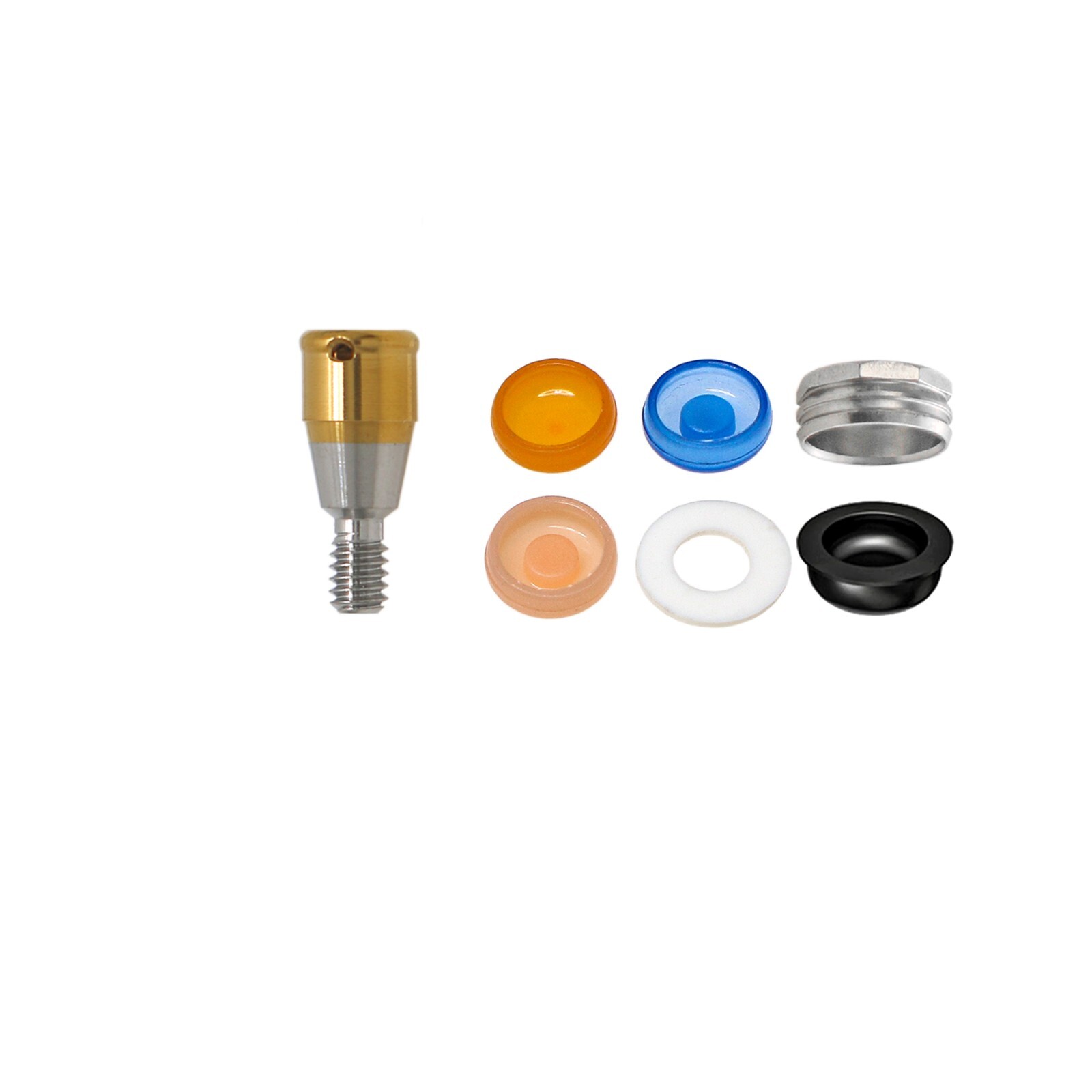 US Locator Abutment & Male Cap Inserts Kit For Hiossen DIO UF Snucone Implants