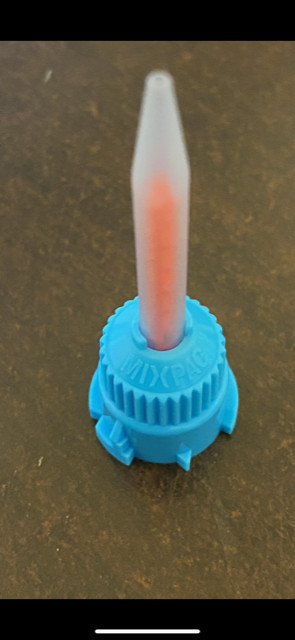 Mixpac Mixing tips T-Style Short tips Blue and Orange for Luxatemp protemp 25ct
