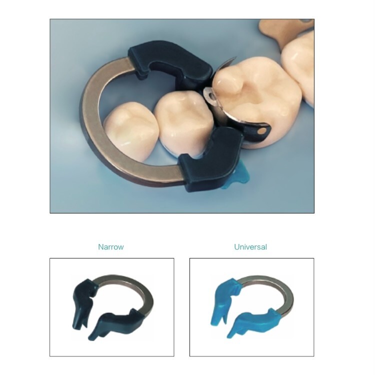 Universal/Narrow Dental Clamp Ring Sectional Matrice Fit Garrison Palodent V3