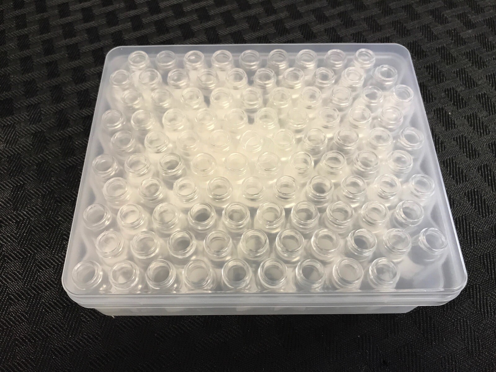 (98 Pcs) RESTEK 2mL Graduated Clear Glass Sampler Vial w/o 9-425 Screw Cap