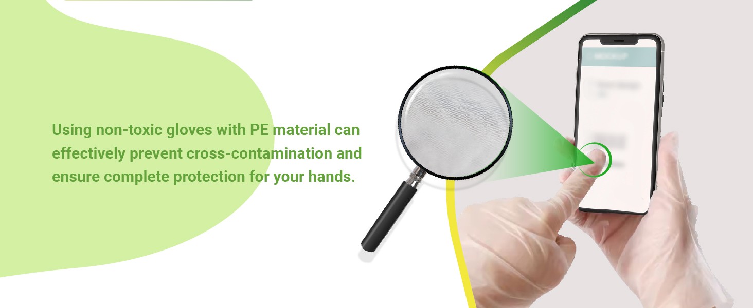 Disposable Plastic Gloves Food Handling Service Gloves Disposable For Cooking