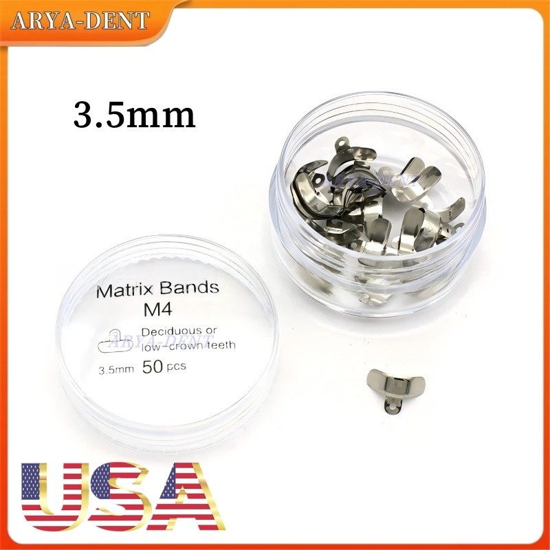 Dental Matrix Bands Clamp Ring Fit Garrison Palodent V3 System Sectional Matrice