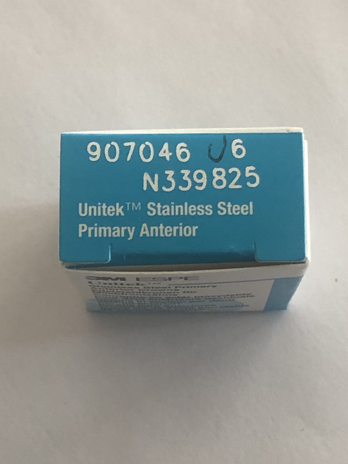 3M ESPE 907046 Unitek Stainless Steel Primary Anterior Crowns 6 Upper Cuspid