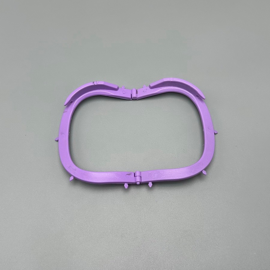 10x Dental Foldable Bracket Frame Plastic Rubber Dam Sheet Oral Barrier Tool USA